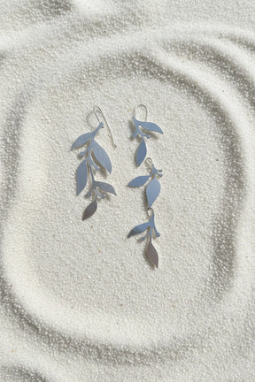 Climbing Vine Convertible Leaf Earrings