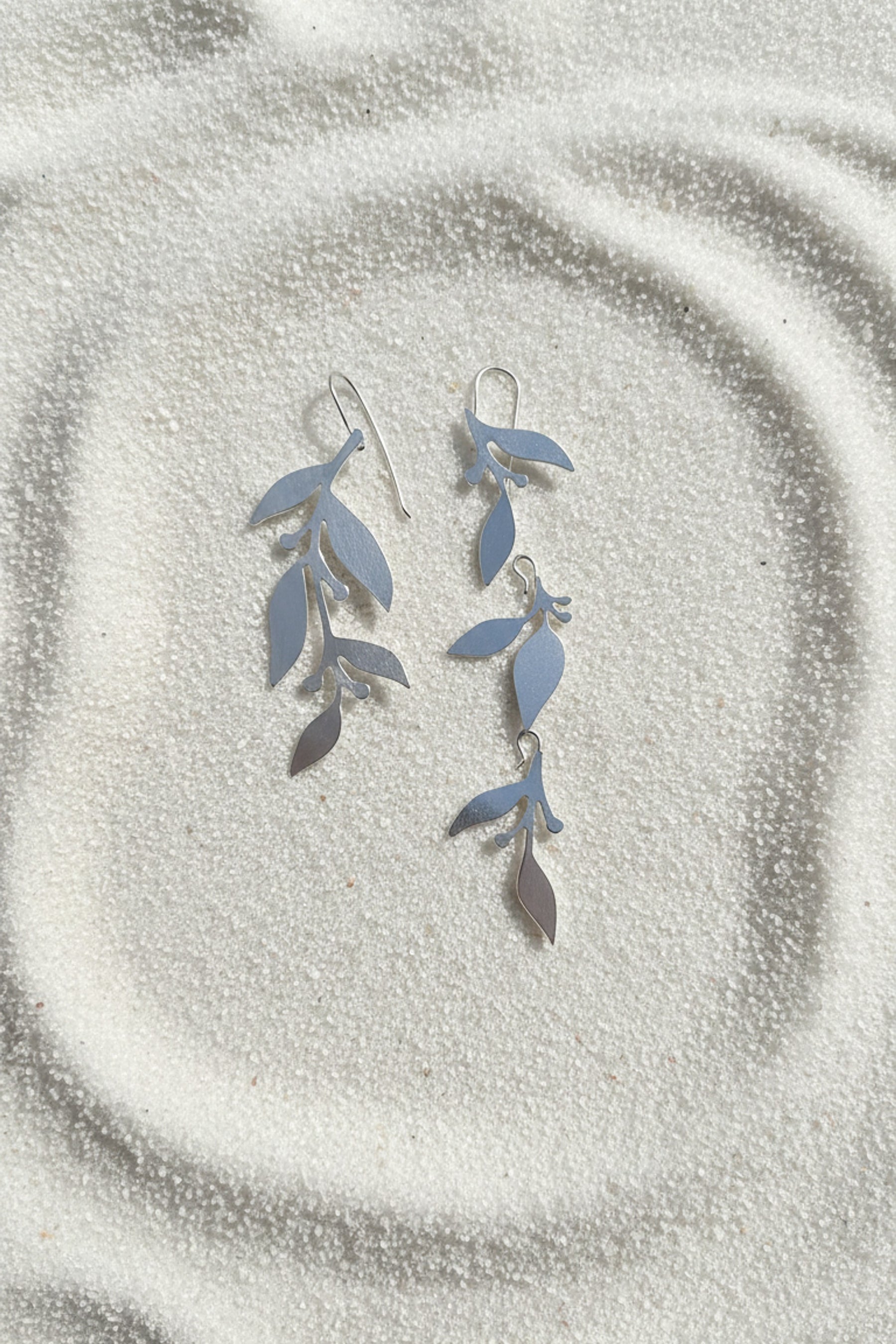 Climbing Vine Convertible Leaf Earrings