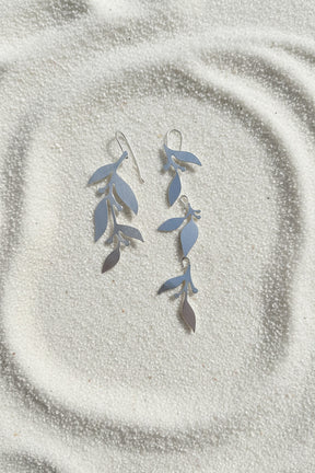 Climbing Vine Convertible Leaf Earrings