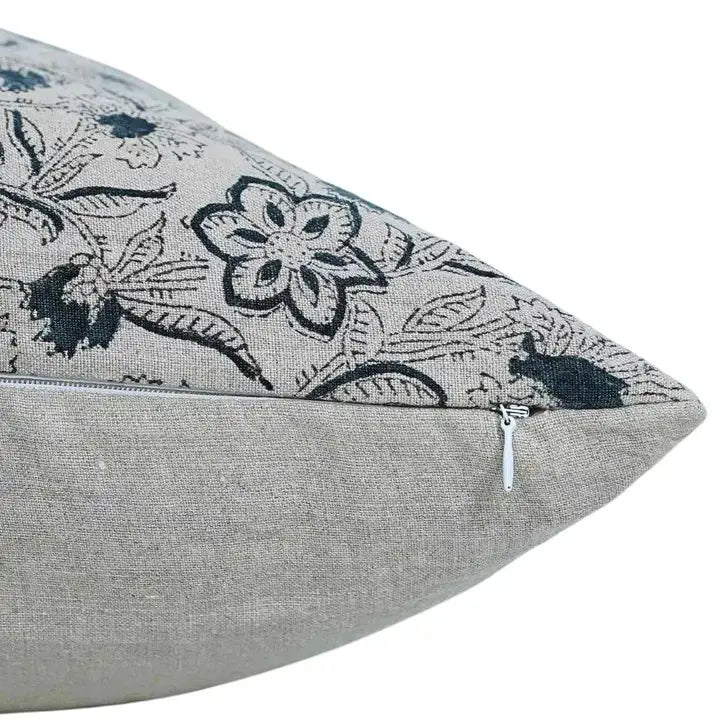Classic Indian Boho Pure Linen Pillow Cover- Jarul