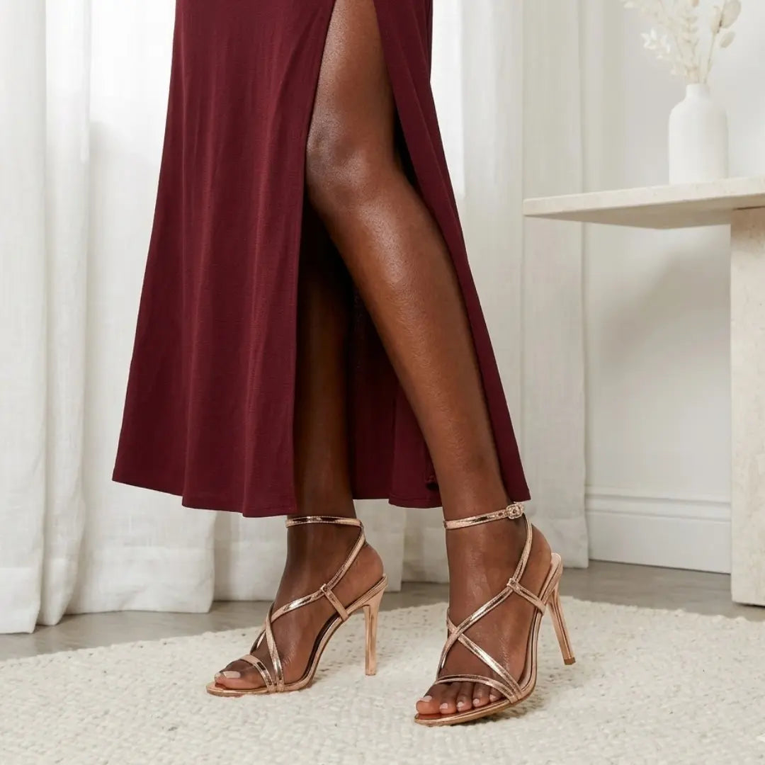 Fantasia Rose Gold Stiletto