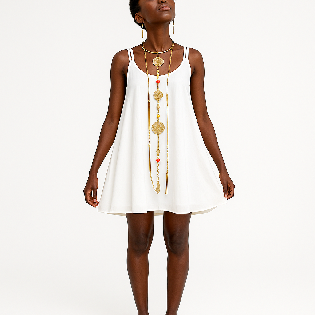 Lijoki Luxe Cultural Statement Necklace