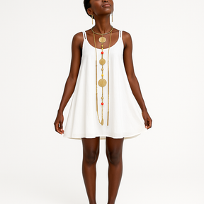 Lijoki Luxe Cultural Statement Necklace