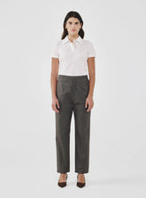 Cotton Cropped Pants