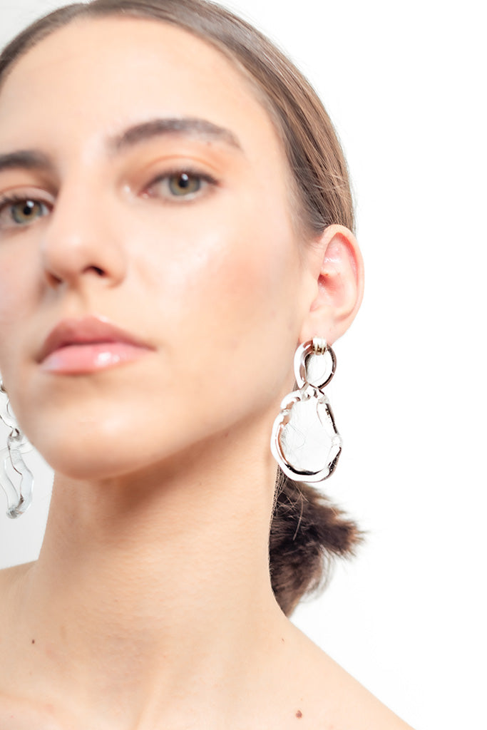 Interconexión L Earrings