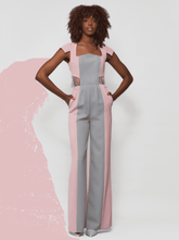 Eva Corset Crepe Jumpsuit