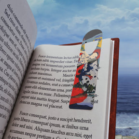 Artistic Metal Bookmark for Book Lovers, Perfect Gift for Readers, Library Accessories, Unique Bookmarks, Personalized Book Marks