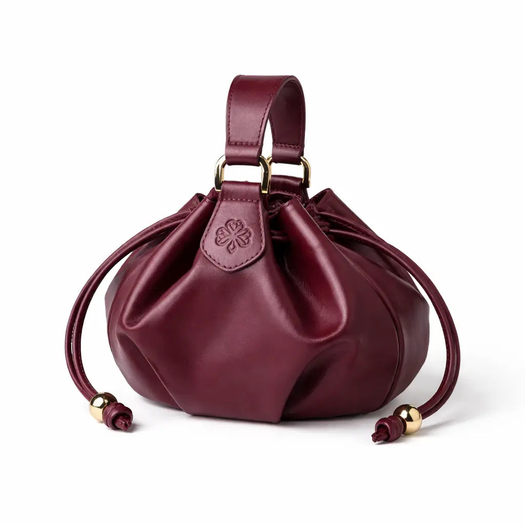 Lunaire Smooth Leather Crossbody Bag