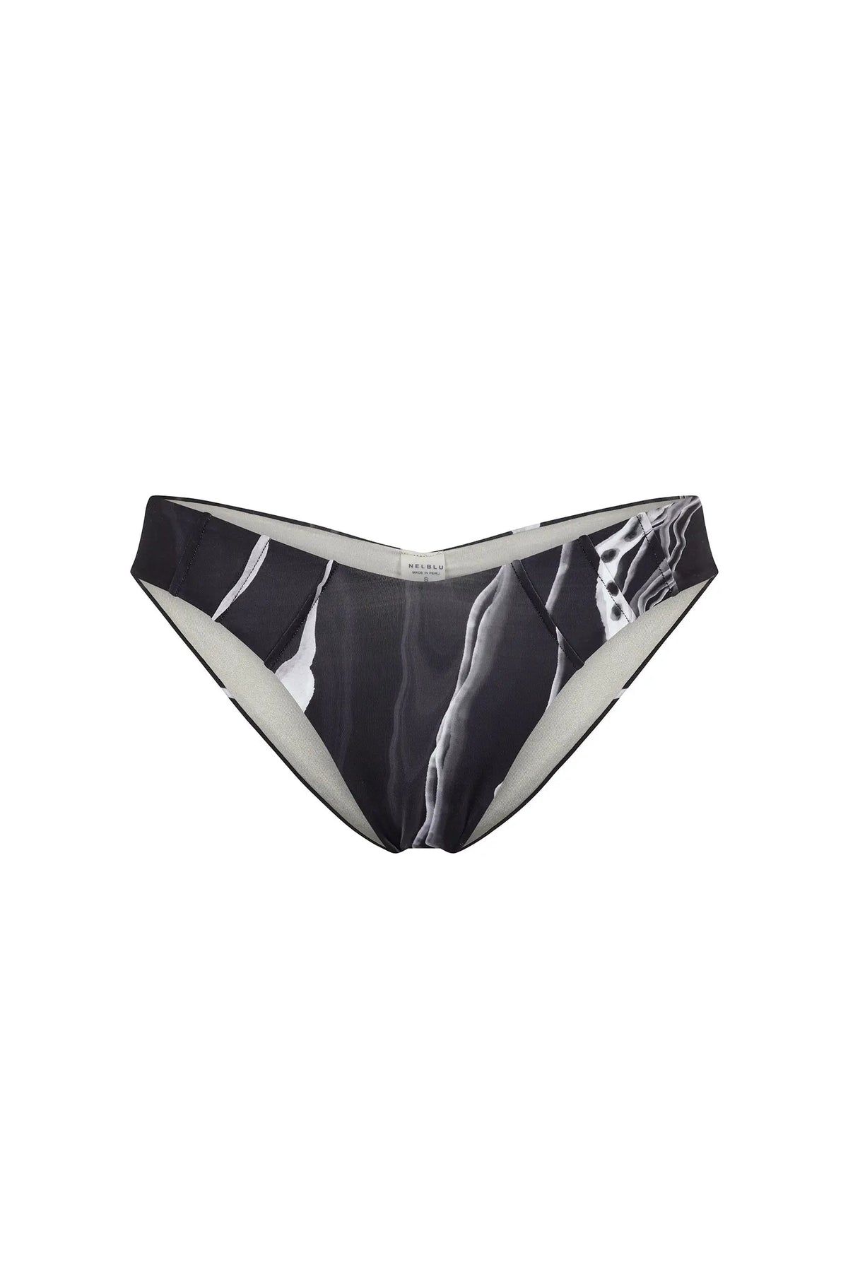 Morpho Bottom Usa Print Negro