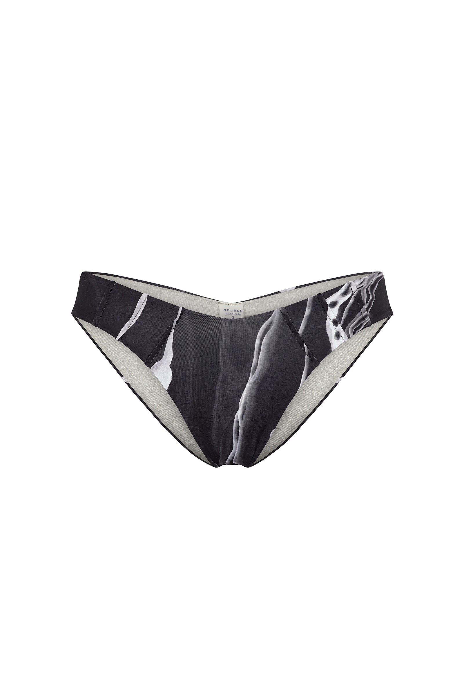 Morpho Bottom Usa Print Negro