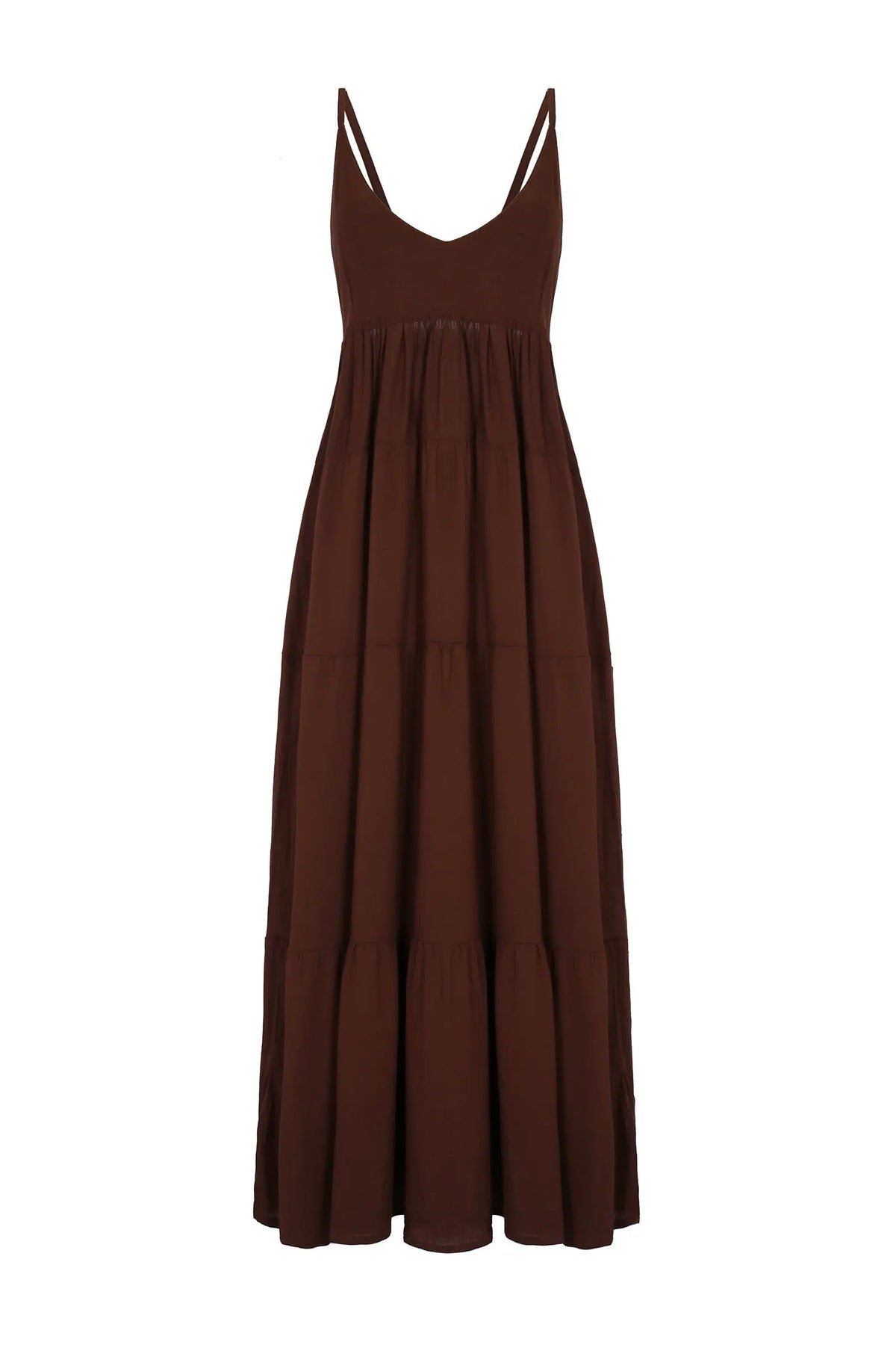 TIEMPOS Dress Marron