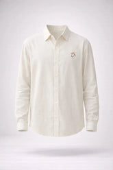 Careya Linen-blend Embroidered Button-down Shirt