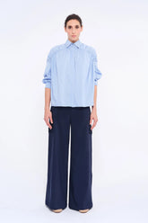 Star Ruched Shoulder Shirt
