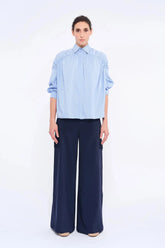 Star Ruched Shoulder Shirt