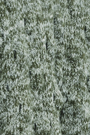 Dayana Alpaca Fringe Poncho | Olive Melange