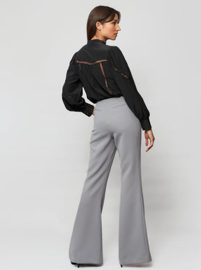 Jessica Flare Crepe Pant
