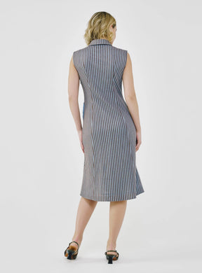 Sleeveless Tailored Midi Dress