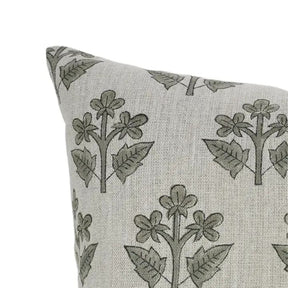 Traditional Block Print Boho Thick Linen Pillow Cover- Chahat