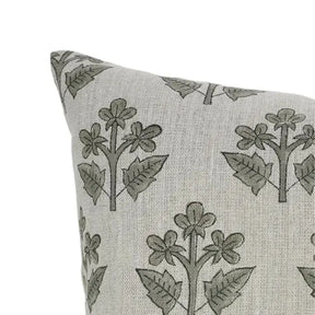 Traditional Block Print Boho Thick Linen Pillow Cover- Chahat