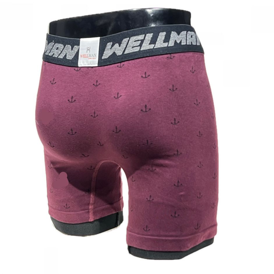BOXER ALGODON CON ELASTICO ESTAMPADO PIERNA LARGA