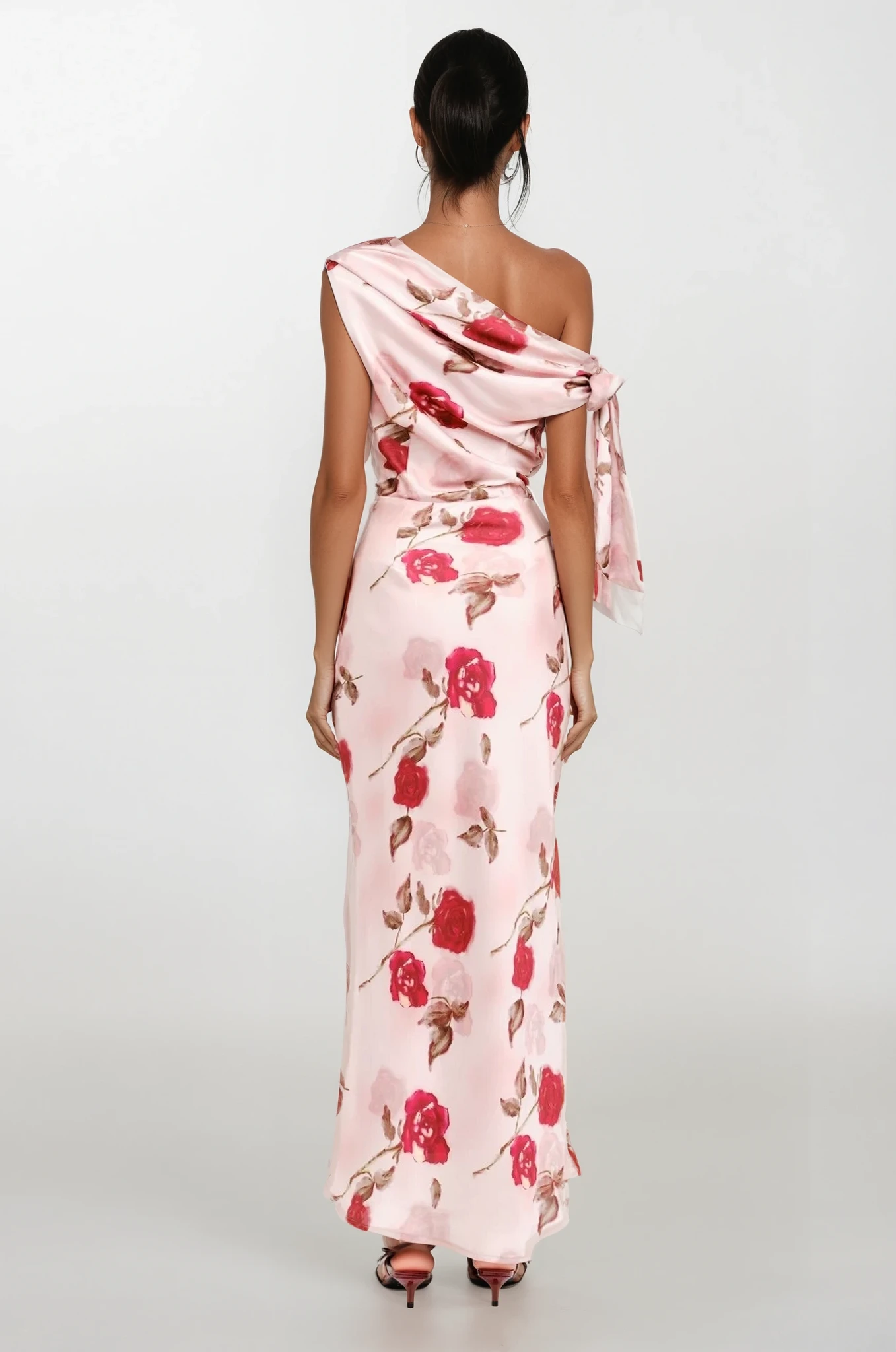 Rosella One-Shoulder Gown