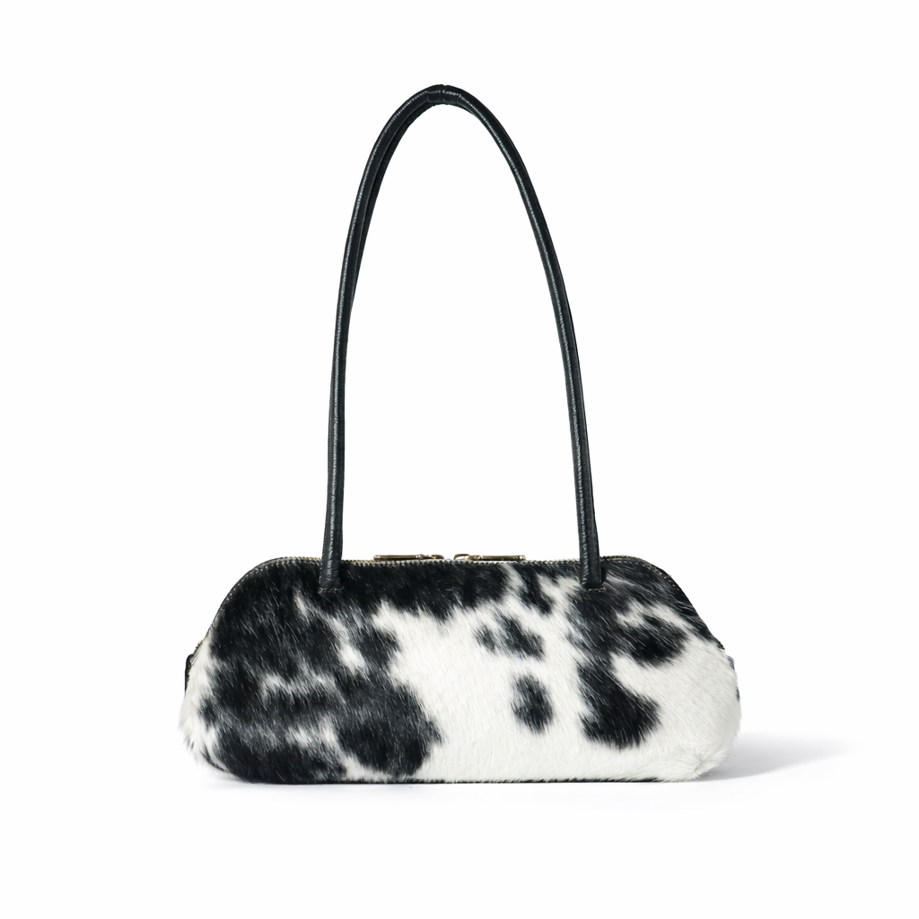Ebène Monochrome Leather Bag