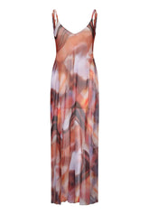 Safari Vestido Print rosa