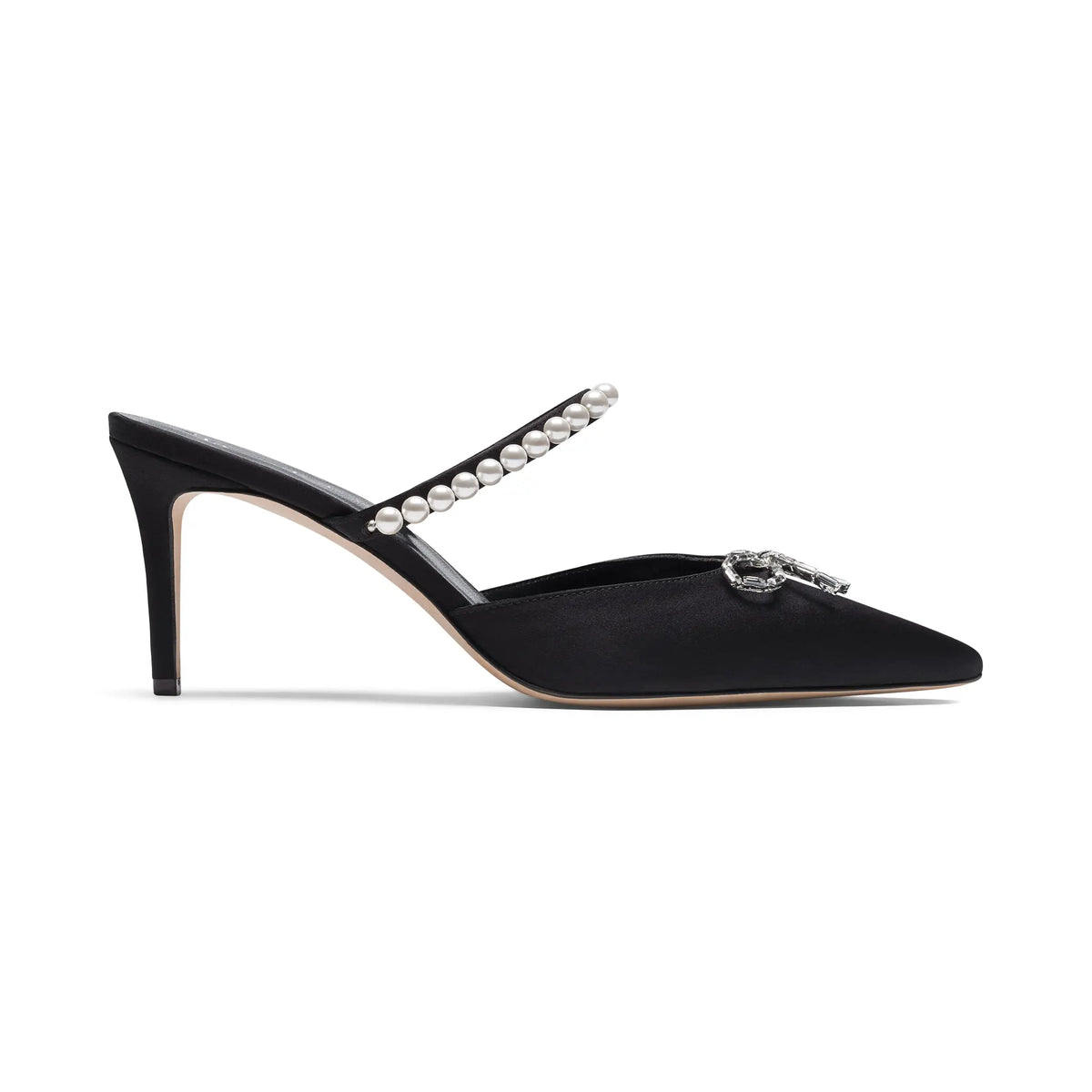 Philippa 75 Pearl Stiletto Mule