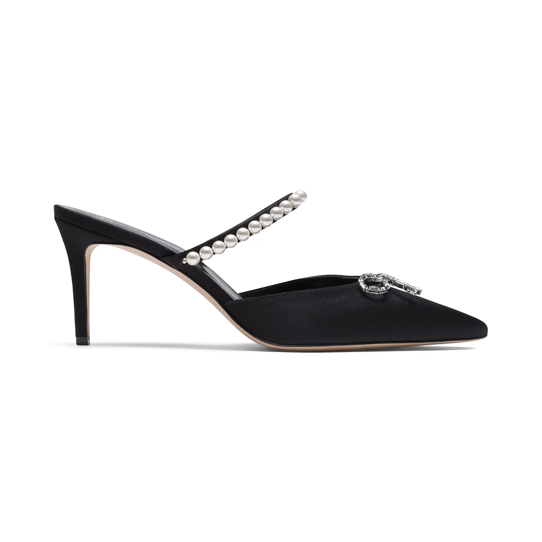 Philippa 75 Pearl Stiletto Mule