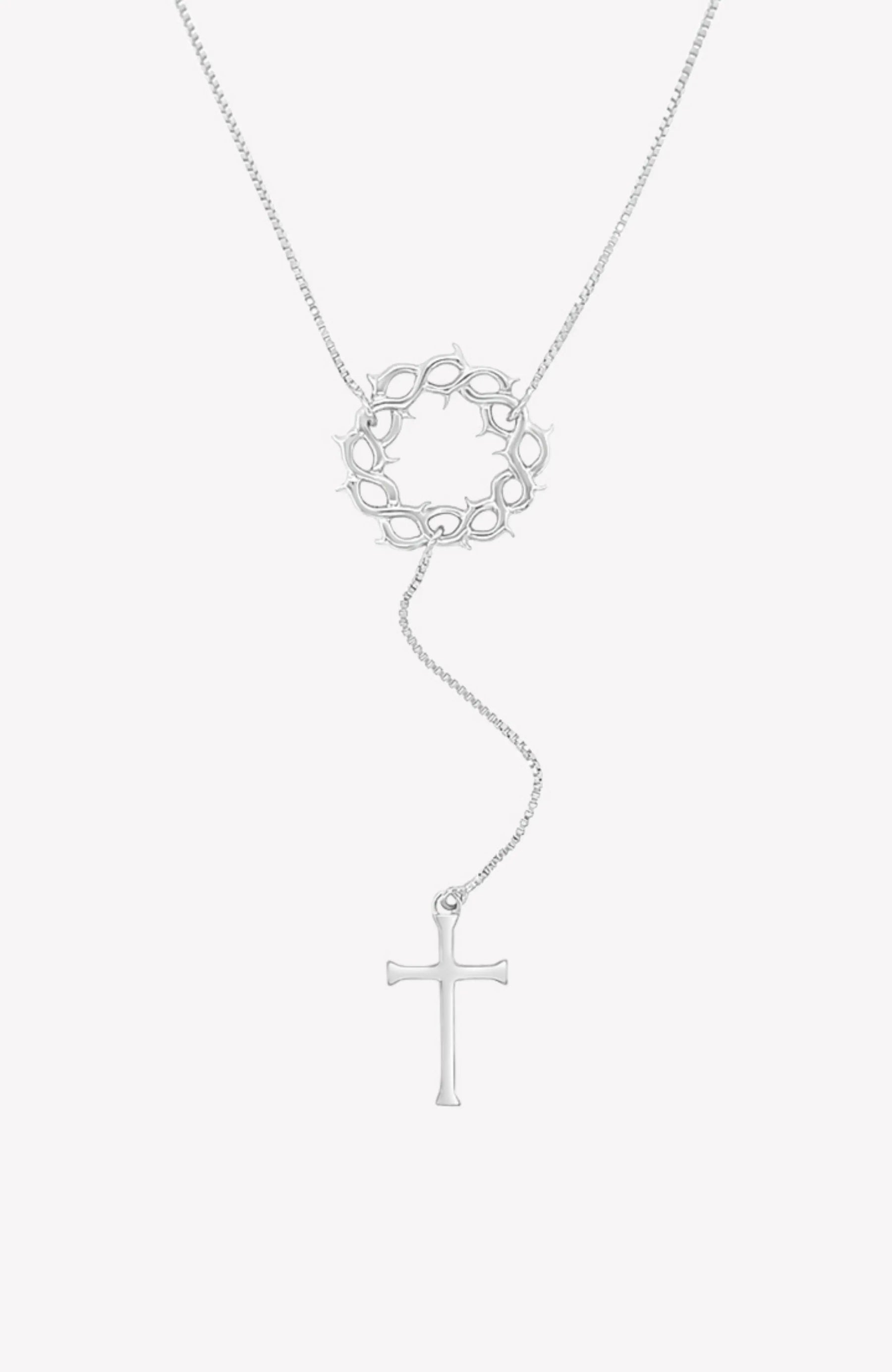 Crown Of Thorns Y Necklace