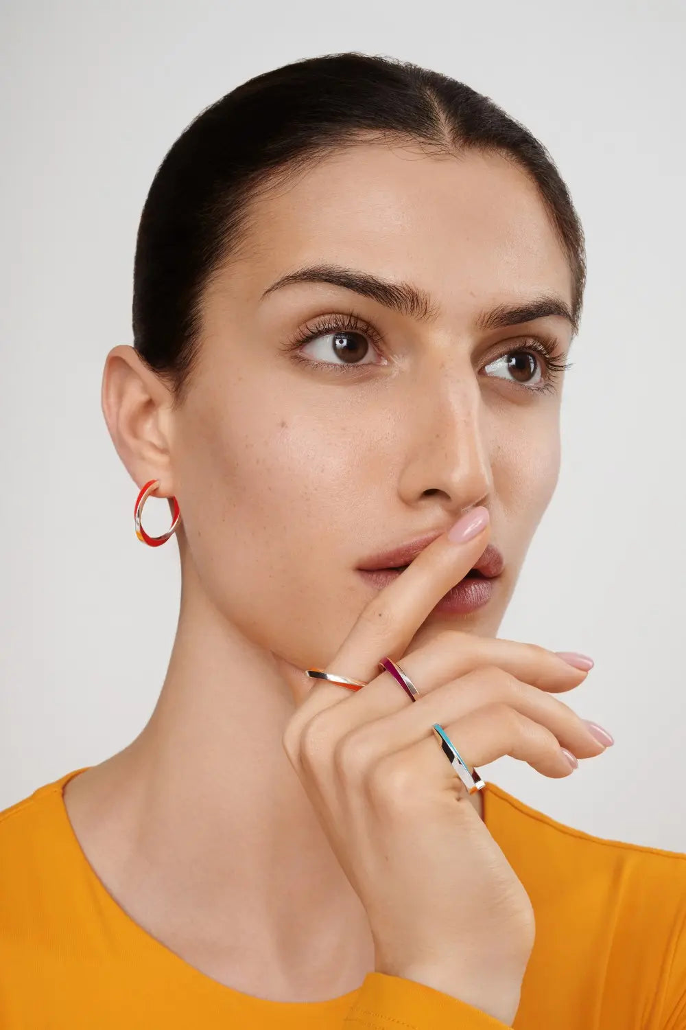 Lilo Color Petite Hoops