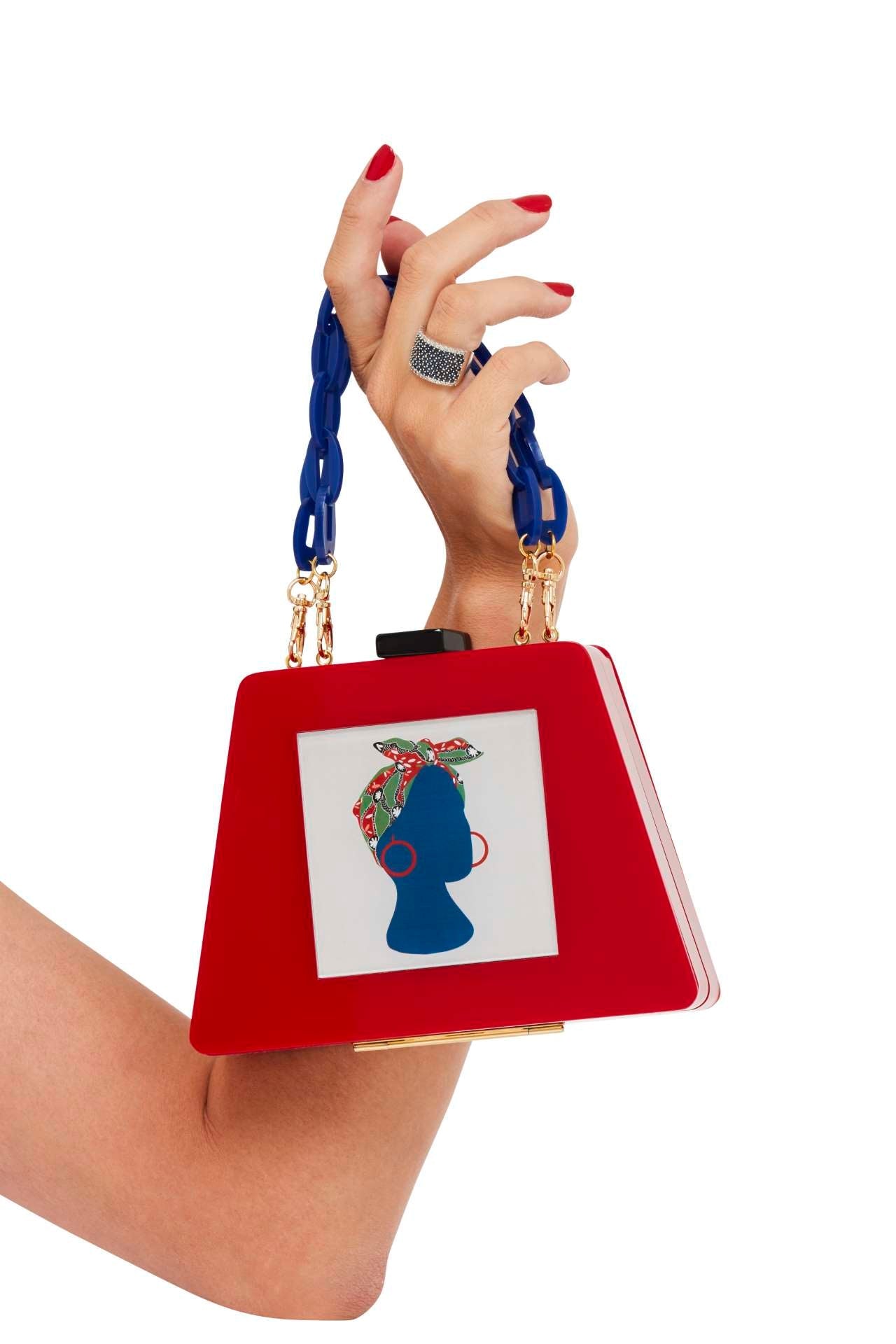 Babi Acrylic Cocktail Clutch