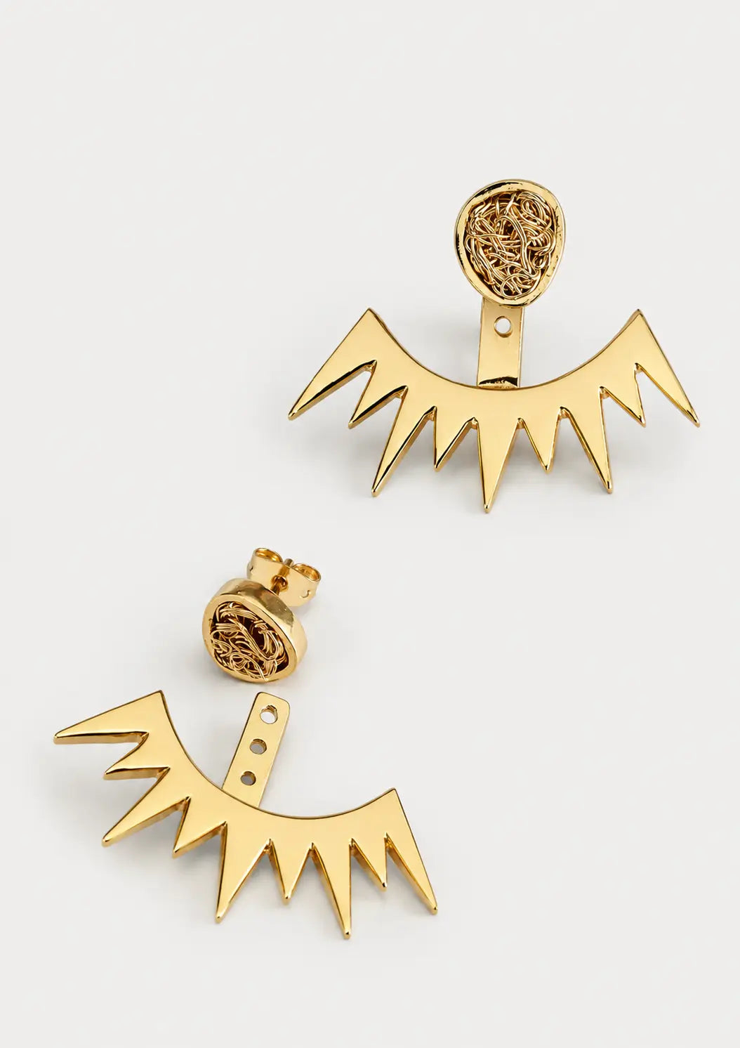 Detachable Ear Jacket Stud Earrings