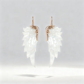 Purist Earrings (Large, Rose gold)
