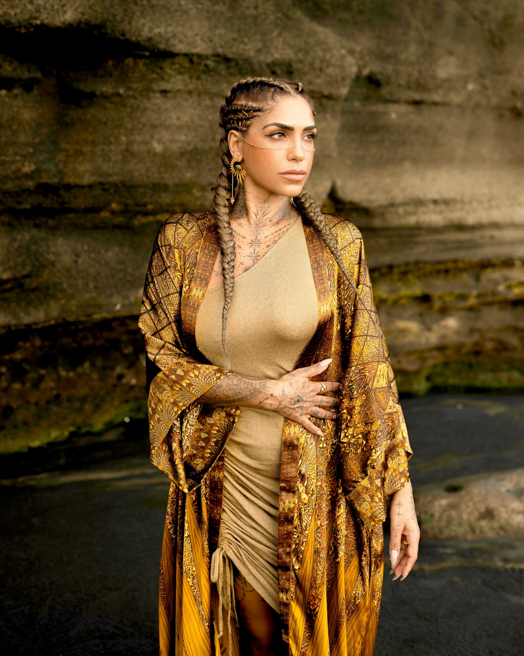 Queen Lakshmi - Luxury Silk Robe