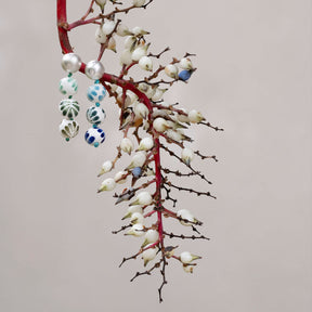 CARMEN Ceramic and Silver Sphere Earrings