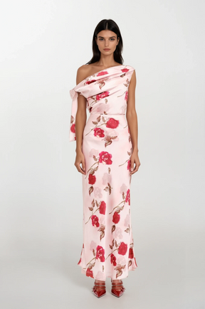 Rosella One-Shoulder Gown