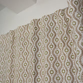 Hand Made Viscose Colored Linen Ring Curtain - Lehar