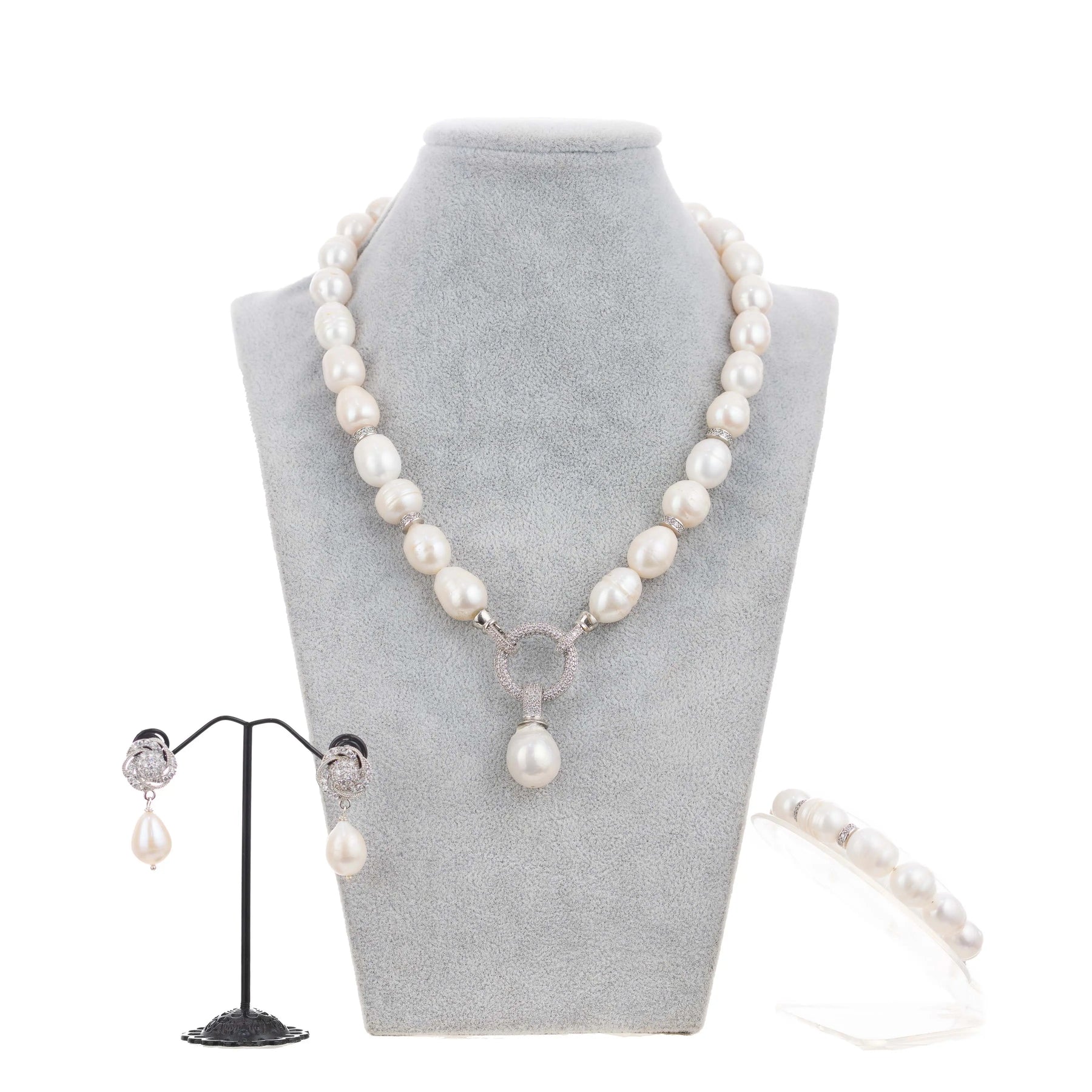 Adun Pearl Necklace Set