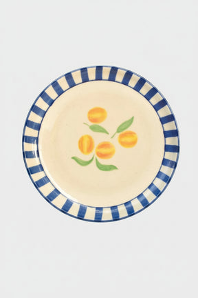 Ceramic Dessert Plate - Clemente ( Set Of 2 ), 7 Inches