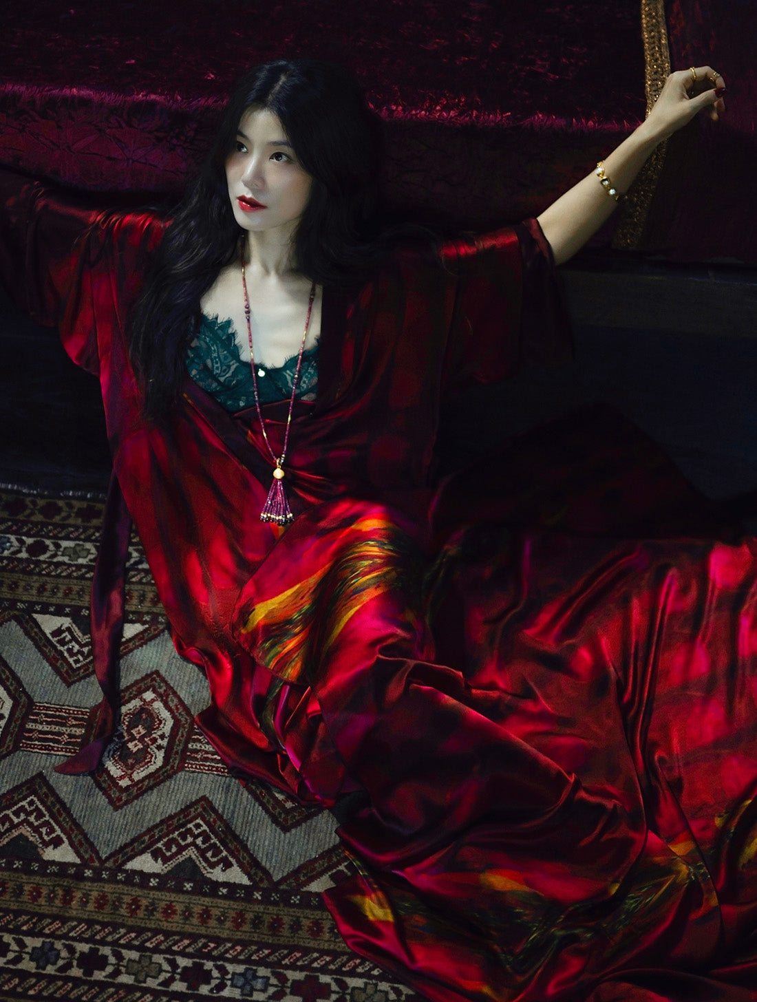 Magdalene Rose - Luxury Silk Sarong