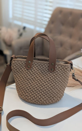 Crochet Handmade Bucket Bag