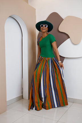 Okaaomee African Maxi Dress