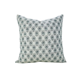Handcrafted Hand Block Print Design Viscose Linen Pillow Cover- Gurukul