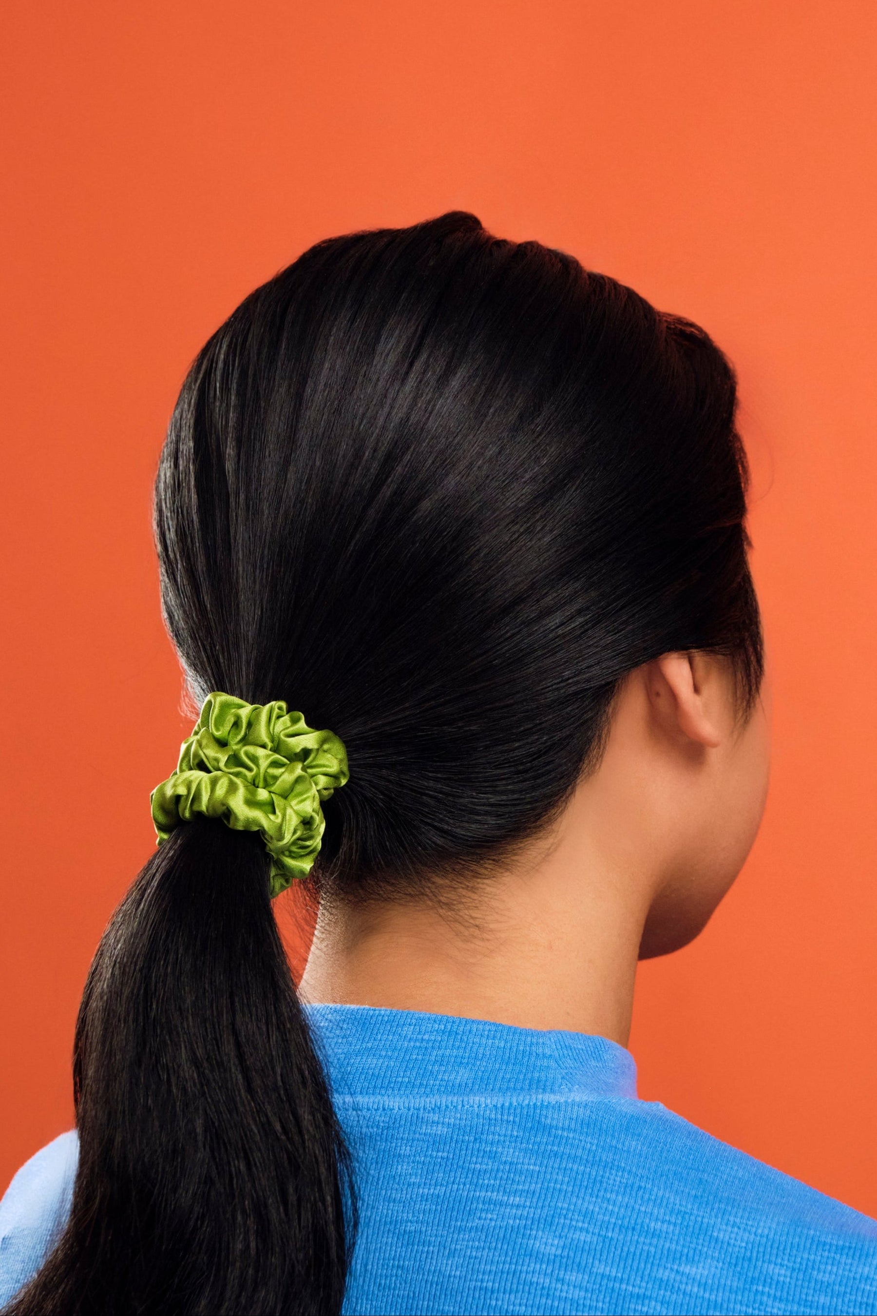 Flora Silk Scrunchie Set