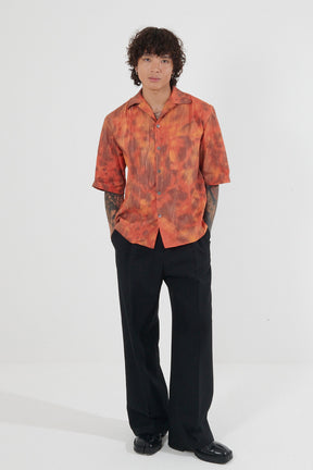 Nimba Sun-Faded Camp Collar Shirt