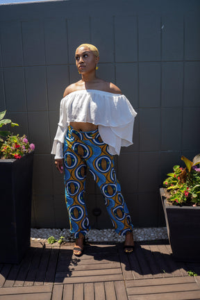 Nanny African Print Pants