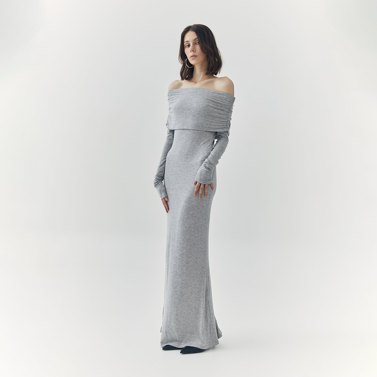 ESME OFF SHOULDER MAXI DRESS