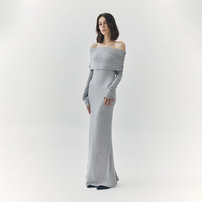 ESME OFF SHOULDER MAXI DRESS