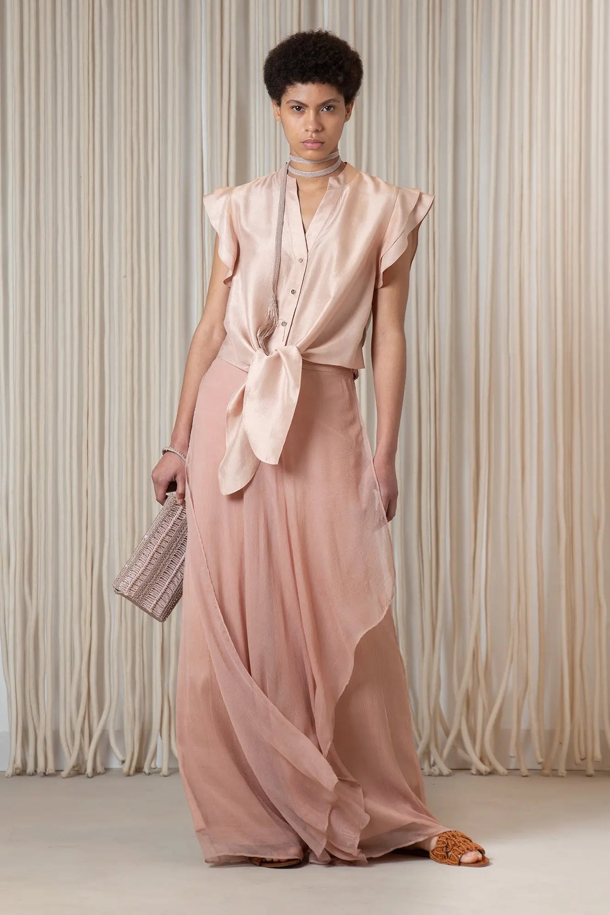 Chaya Blouse | Blush